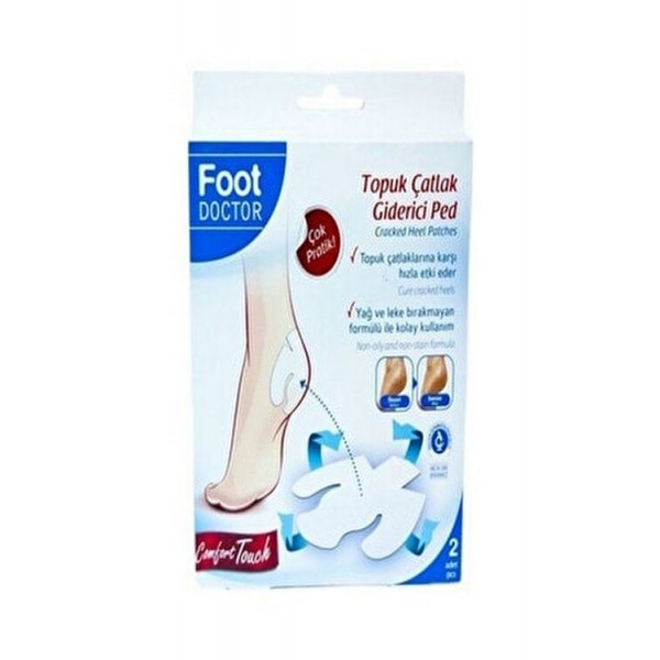 FOOT DOCTOR Topuk Çatlak Giderici Ped Pk.İçi 2 Adet