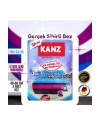 KANZ 3 LÜ 60*40CM  TEMİZLİK BEZİ %100 MİKROFİBER + 4 ADET BULAŞIK SÜNGERİ