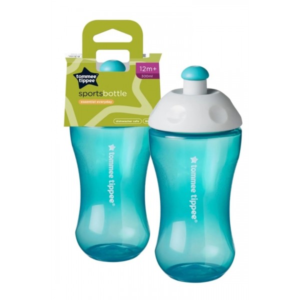 Tommee Tippee Akıtmaz Damlatmaz Isı Yalıtımlı Sportif Bardak Suluk 300 ML 12AY+ İKİLİ SET