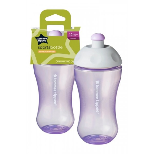 Tommee Tippee Akıtmaz Damlatmaz Isı Yalıtımlı Sportif Bardak Suluk 300 ML 12AY+ İKİLİ SET