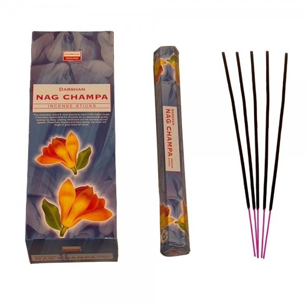 DARSHAN TÜTSÜ ÇUBUKLAR NAG CHAMPA 20 ÇUBUK