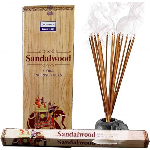 DARSHAN TÜTSÜ ÇUBUKLAR SANDALWOOD 20 ÇUBUK