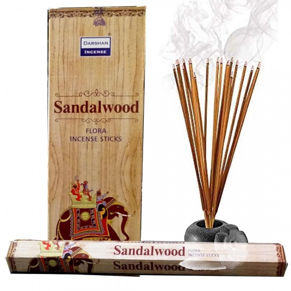 DARSHAN TÜTSÜ ÇUBUKLAR SANDALWOOD 20 ÇUBUK