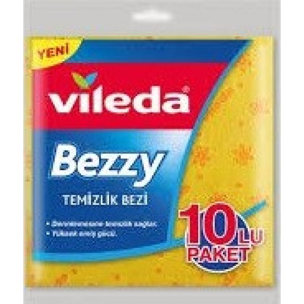 VİLEDA Bezzy 10 lu Temizlik Bezi  