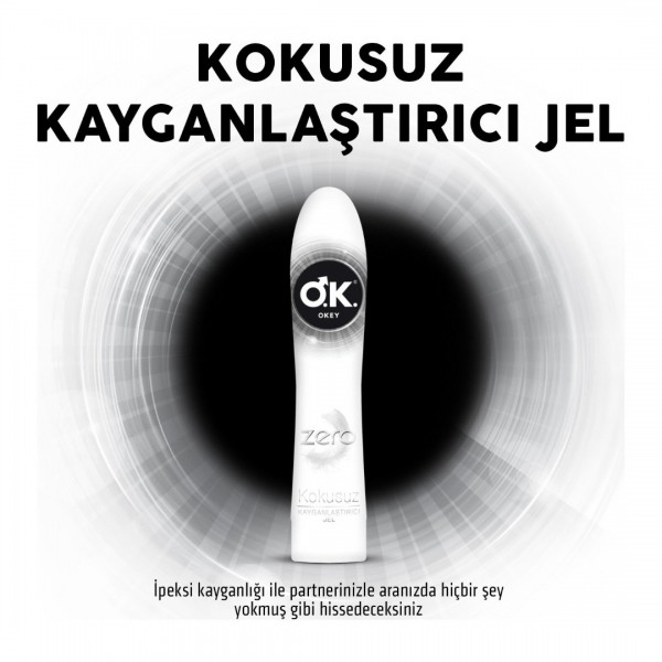 OKEY ZERO KOKUSUZ KAYGANLAŞTIRICI  JEL 100ML 