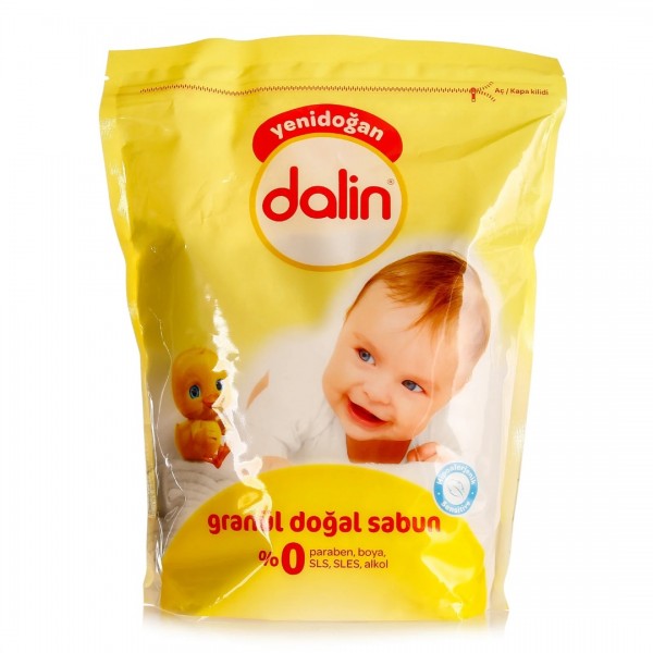 DALİN YENİDOĞAN GRANÜL DOĞAL SABUN 1000GR