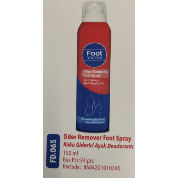 FOOT DOCTOR AYAK DEODORANTI 150ML HOŞ KOKU & TAZELİK