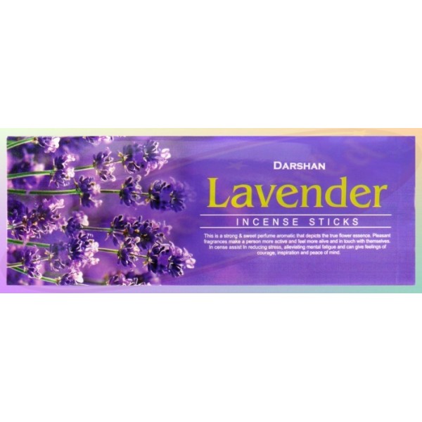 DARSHAN TÜTSÜ ÇUBUKLAR LAVENDER 20 ÇUBUK