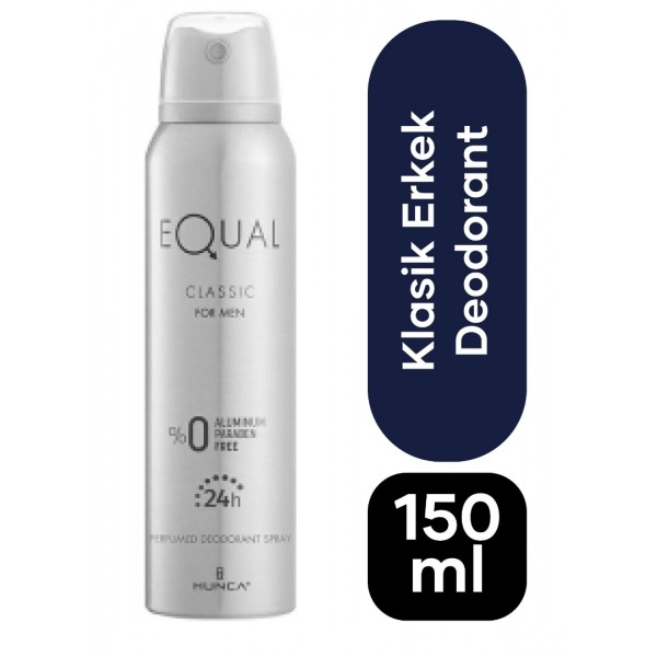 EQUAL DEODORANT CLASSİC 150ML ERKEK