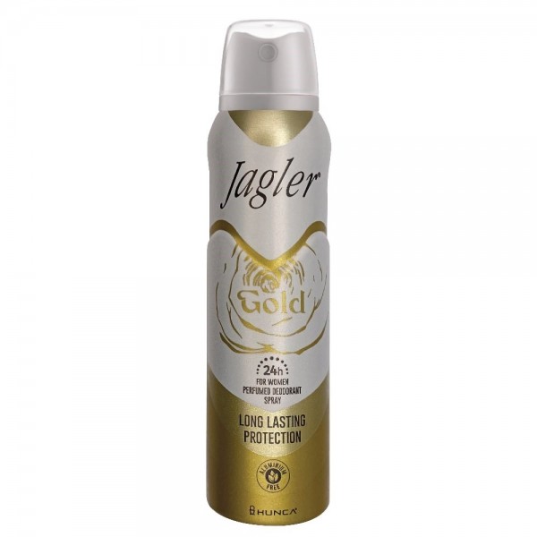 JAGLER PERFUMED DEODORANT GOLD 150ML BAYAN