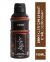 JAGLER PERFUMED DEODORANT HERO 150ML ERKEK