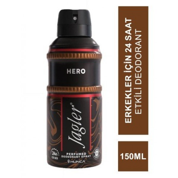 JAGLER PERFUMED DEODORANT HERO 150ML ERKEK