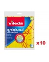 VİLEDA   %30 Mikrofiber 3 Lü Temizlik Bezi  