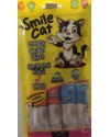 SMİLE CAT KREMA KEDİ ÖDÜLÜ 4 FİŞEK TAVUKLU SOMONLU TON 4*12GR=4GR 