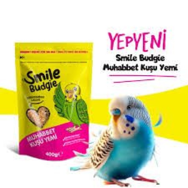 SMİLE BUDGİE MUHABBET KUŞ YEMİ 400GR